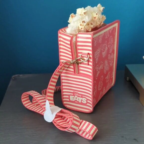 Disney Eats Parks Popcorn Crossbody Bag Brand New - Picture 6 of 13